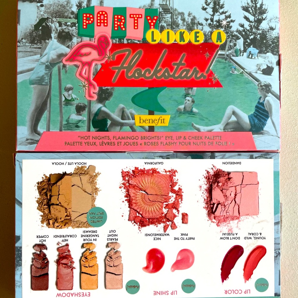 Benefit Cosmetics Party Like a FlockStar palette.